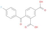 1,3-Benzenedicarboxylic acid, 4-(4-fluorobenzoyl)-