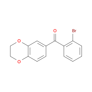 Methanone, (2-bromophenyl)(2,3-dihydro-1,4-benzodioxin-6-yl)-