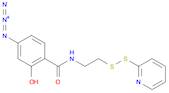 Benzamide, 4-azido-2-hydroxy-N-[2-(2-pyridinyldithio)ethyl]-