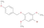 Benzene, 1-bromo-2,5-dimethoxy-4-[(4-methoxyphenyl)methoxy]-