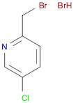 Pyridine, 2-(bromomethyl)-5-chloro-, hydrobromide (1:1)