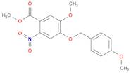 Benzoic acid, 5-methoxy-4-[(4-methoxyphenyl)methoxy]-2-nitro-, methyl ester