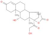 Pregn-4-ene-3,20-dione, 17-(acetyloxy)-11,21-dihydroxy-, (11β)-