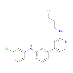 1-Propanol, 3-[[4-[2-[(3-chlorophenyl)amino]-4-pyrimidinyl]-2-pyridinyl]amino]-