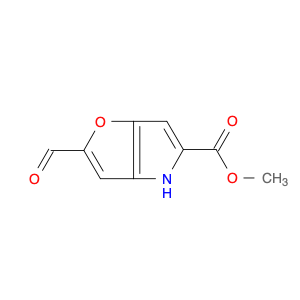 4H-Furo[3,2-b]pyrrole-5-carboxylic acid, 2-formyl-, methyl ester