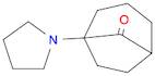 Bicyclo[3.2.1]octan-8-one, 1-(1-pyrrolidinyl)-