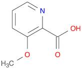 2-Pyridinecarboxylic acid, 3-methoxy-