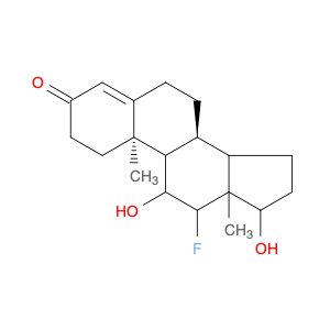 Androst-4-en-3-one, 12α-fluoro-11β,17β-dihydroxy- (7CI,8CI)