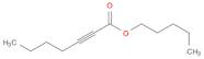 2-Heptynoic acid, pentyl ester