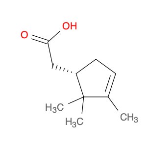 3-Cyclopentene-1-acetic acid, 2,2,3-trimethyl-, (1S)-