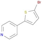 Pyridine, 4-(5-bromo-2-thienyl)-