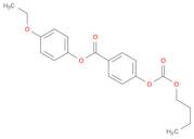 Benzoic acid, 4-[(butoxycarbonyl)oxy]-, 4-ethoxyphenyl ester