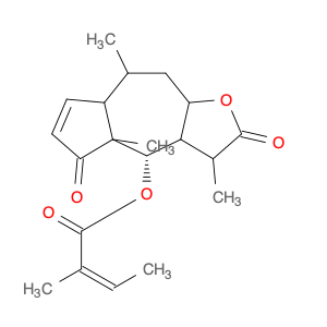 2-Butenoic acid, 2-methyl-, (3S,3aR,4S,4aR,7aR,8R,9aR)-2,3,3a,4,4a,5,7a,8,9,9a-decahydro-3,4a,8-tr…