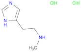 1H-Imidazole-5-ethanamine, N-methyl-, hydrochloride (1:2)