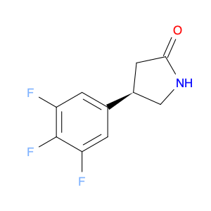 2-Pyrrolidinone, 4-(3,4,5-trifluorophenyl)-, (4R)-