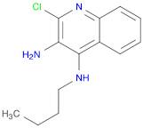 3,4-Quinolinediamine, N4-butyl-2-chloro-