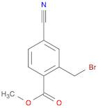 Benzoic acid, 2-(bromomethyl)-4-cyano-, methyl ester