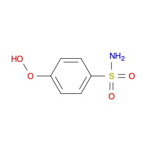 Benzenesulfonamide, 4-hydroperoxy-
