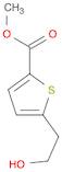 2-Thiophenecarboxylic acid, 5-(2-hydroxyethyl)-, methyl ester