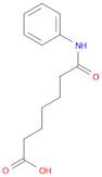 Heptanoic acid, 7-oxo-7-(phenylamino)-