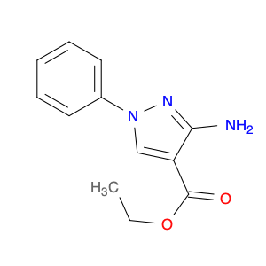 1H-Pyrazole-4-carboxylic acid, 3-amino-1-phenyl-, ethyl ester