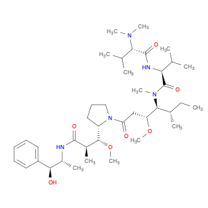 L-Valinamide, N,N-dimethyl-L-valyl-N-[(1S,2R)-4-[(2S)-2-[(1R,2R)-3-[[(1R,2S)-2-hydroxy-1-methyl-2-…