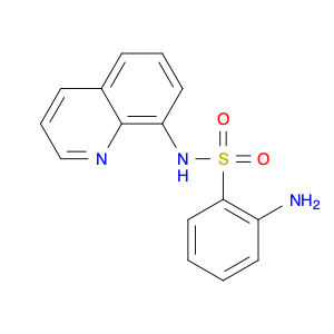 Benzenesulfonamide, 2-amino-N-8-quinolinyl-