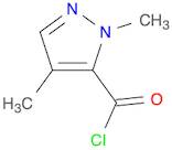 1H-Pyrazole-5-carbonyl chloride, 1,4-dimethyl-