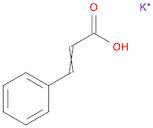 2-Propenoic acid, 3-phenyl-, potassium salt (1:1)