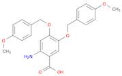 Benzoic acid, 2-amino-4,5-bis[(4-methoxyphenyl)methoxy]-