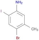 Benzenamine, 4-bromo-2-iodo-5-methyl-