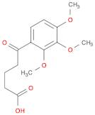 Benzenepentanoic acid, 2,3,4-trimethoxy-δ-oxo-