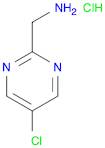 2-Pyrimidinemethanamine, 5-chloro-, hydrochloride (1:1)