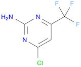 2-Pyrimidinamine, 4-chloro-6-(trifluoromethyl)-