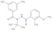 Benzoic acid, 3-methoxy-2-methyl-, 2-(3,5-dimethylbenzoyl)-2-(1,1-dimethylethyl)hydrazide