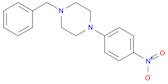 Piperazine, 1-(4-nitrophenyl)-4-(phenylmethyl)-