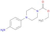 1-Piperazinecarboxylic acid, 4-(4-aminophenyl)-, ethyl ester