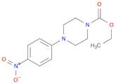 1-Piperazinecarboxylic acid, 4-(4-nitrophenyl)-, ethyl ester