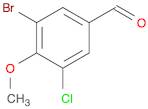 Benzaldehyde, 3-bromo-5-chloro-4-methoxy-