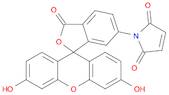 1H-Pyrrole-2,5-dione, 1-(3',6'-dihydroxy-3-oxospiro[isobenzofuran-1(3H),9'-[9H]xanthen]-6-yl)-