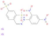 1,3-Benzenedisulfonic acid, 4-[[2-(2,4-dinitrophenyl)hydrazinylidene]methyl]-, sodium salt (1:2)