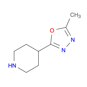 Piperidine, 4-(5-methyl-1,3,4-oxadiazol-2-yl)-