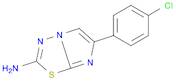 Imidazo[2,1-b]-1,3,4-thiadiazol-2-amine, 6-(4-chlorophenyl)-