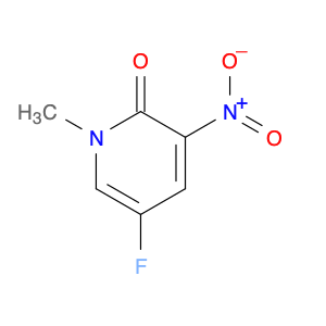 2(1H)-Pyridinone, 5-fluoro-1-methyl-3-nitro-