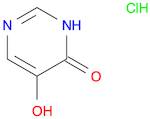 4(3H)-Pyrimidinone, 5-hydroxy-, hydrochloride (1:1)