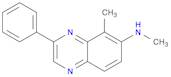 6-Quinoxalinamine, N,5-dimethyl-3-phenyl-