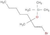 Silane, [[1-(2-bromoethenyl)-1-methylhexyl]oxy]trimethyl-