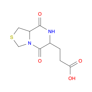 3H-Thiazolo[3,4-a]pyrazine-6-propanoic acid, hexahydro-5,8-dioxo-