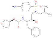 Carbamic acid, N-[(1S,2R)-3-[[(4-aminophenyl)sulfonyl](2-methylpropyl)amino]-2-hydroxy-1-(phenylme…