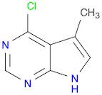 7H-Pyrrolo[2,3-d]pyrimidine, 4-chloro-5-methyl-